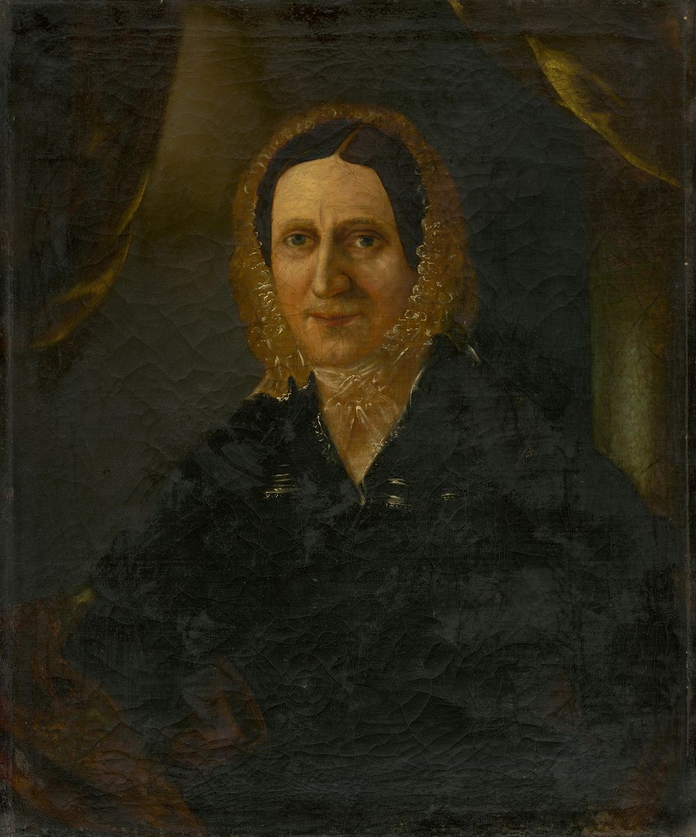 Portrait of the wife of rais, a lawyer from spiš