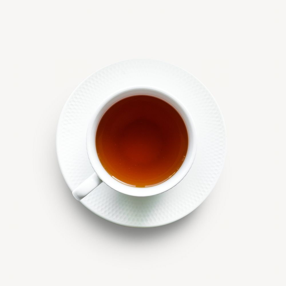 Tea cup isolated image