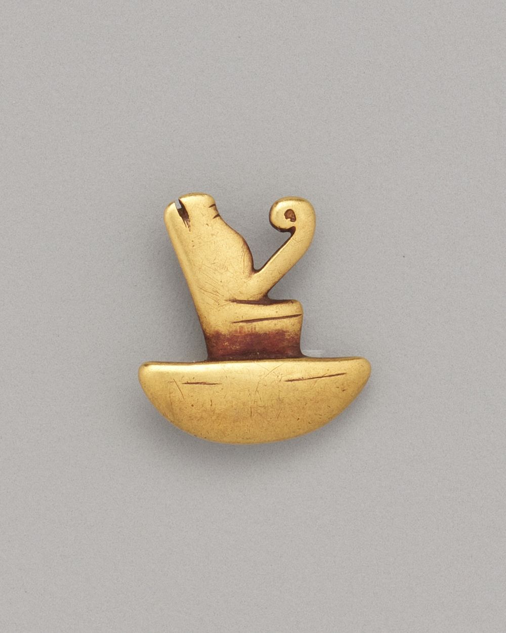 Double Crown Amulet by Ancient Egyptian