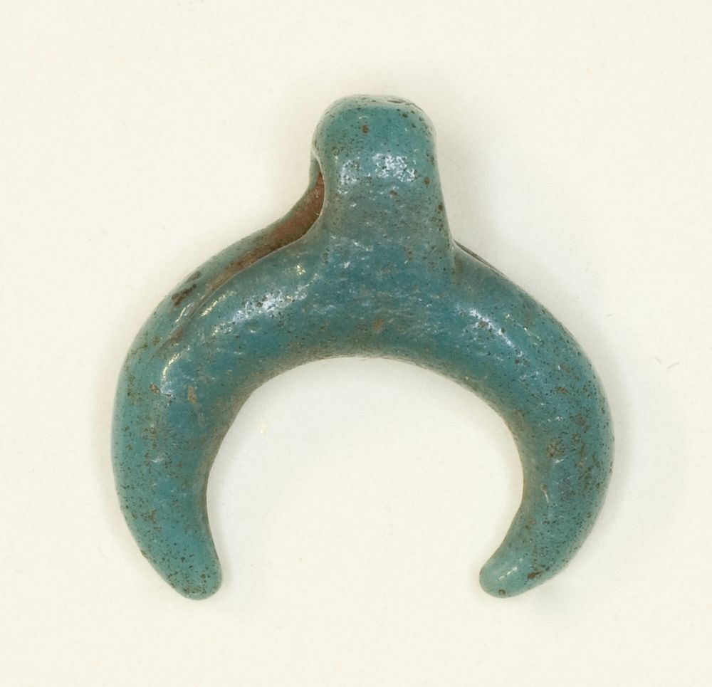 Amulet of the Lunar Crescent by Ancient Egyptian