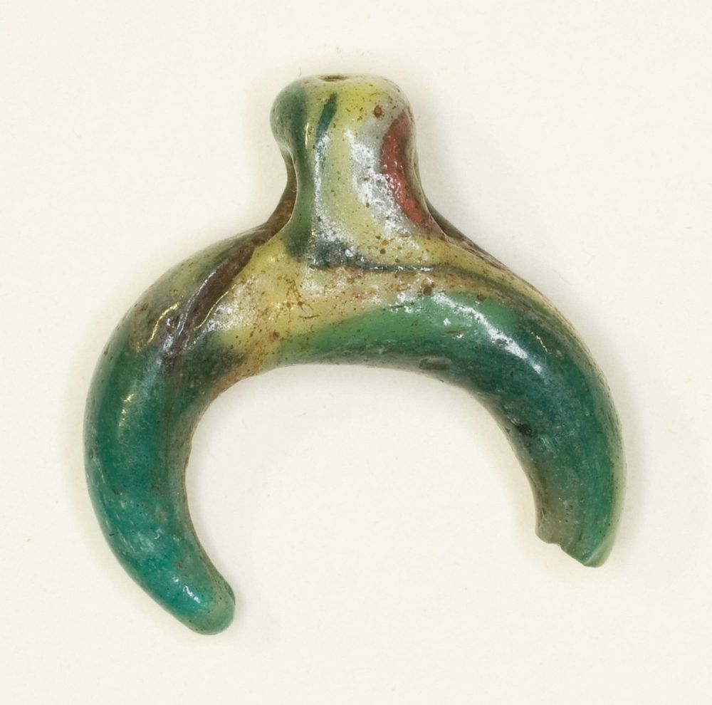 Amulet of the Lunar Crescent by Ancient Egyptian