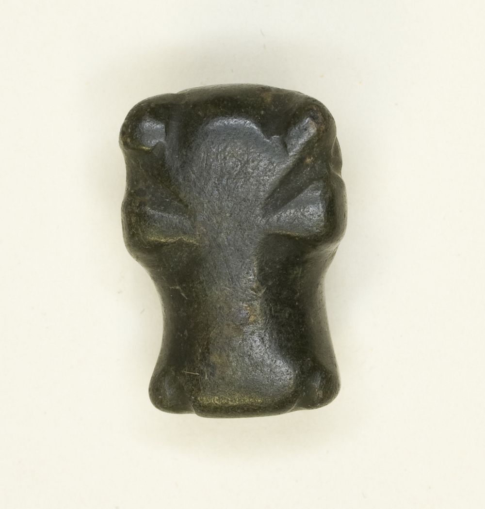 Amulet of a Hippopotamus Head by Ancient Egyptian