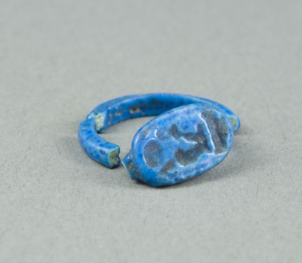 Ring: Menmaatre (Seti) by Ancient Egyptian