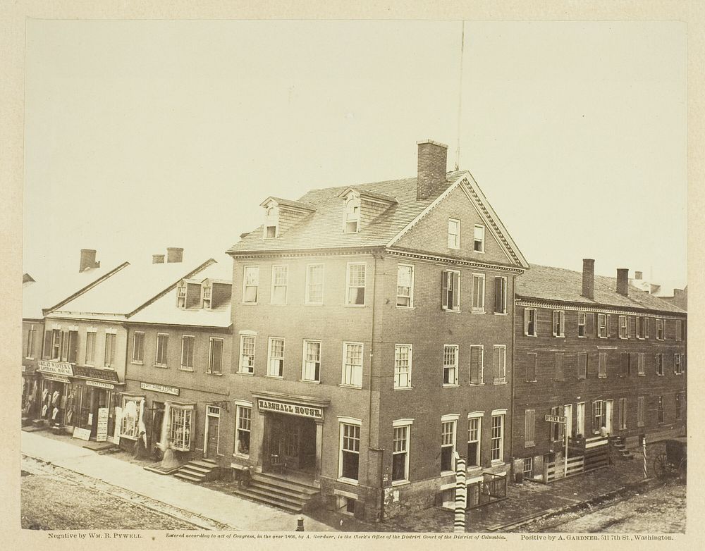 Marshall House, Alexandria, Virginia by William R. Pywell