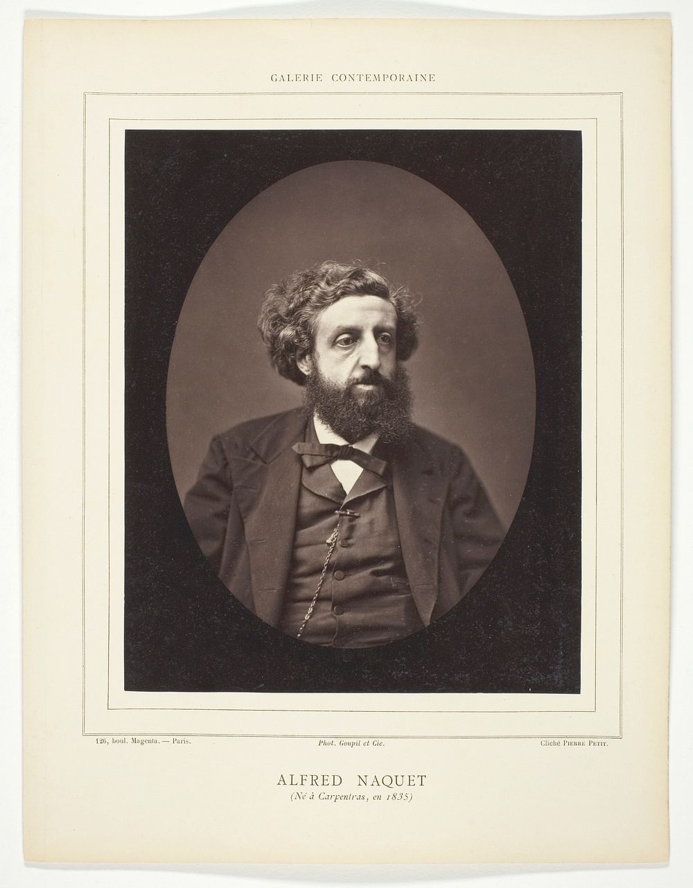 Alfred Naquet (French chemist and politician, 1834-1916) by Pierre Petit