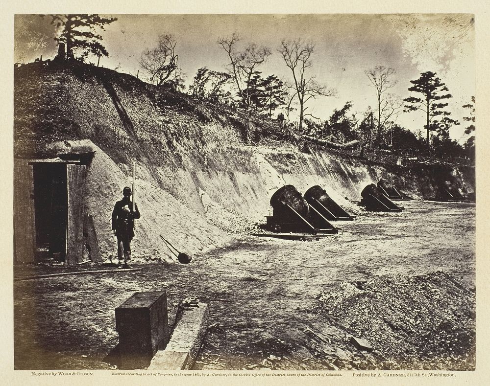Battery No. 4, Near Yorktown, Virginia by Wood and Gibson