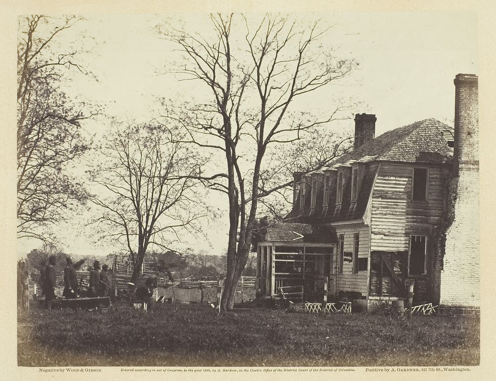 Moore House, Yorktown, Virginia by Wood and Gibson