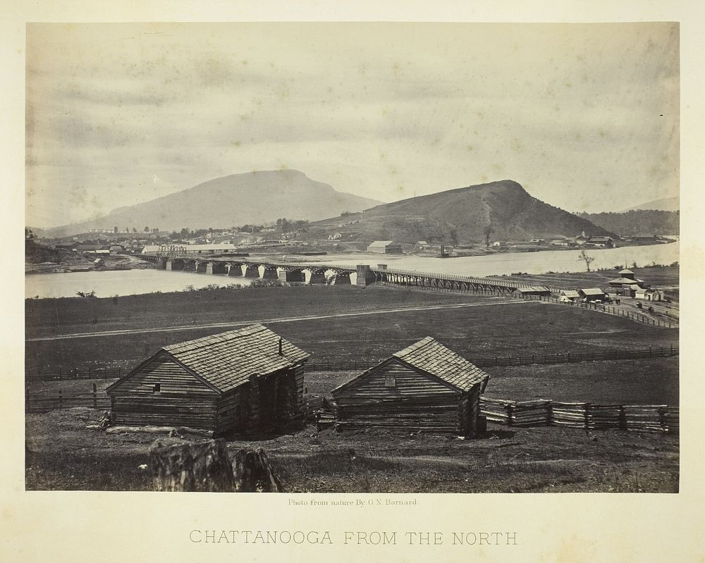 Chattanooga from the North by George N. Barnard