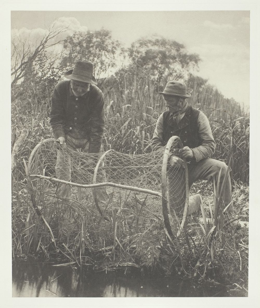 Setting Up the Bow-Net by Peter Henry Emerson