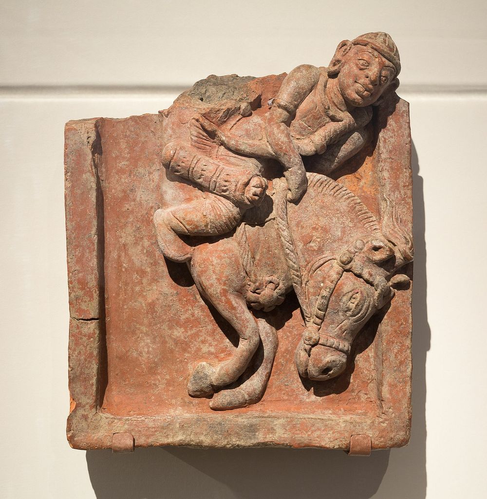 Plaque with Galloping Horse and Rider