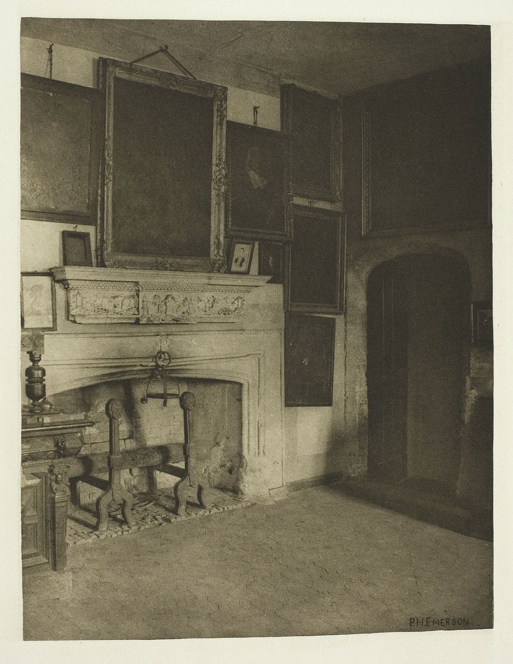 The Conspirator's Room, Old Rye House by Peter Henry Emerson
