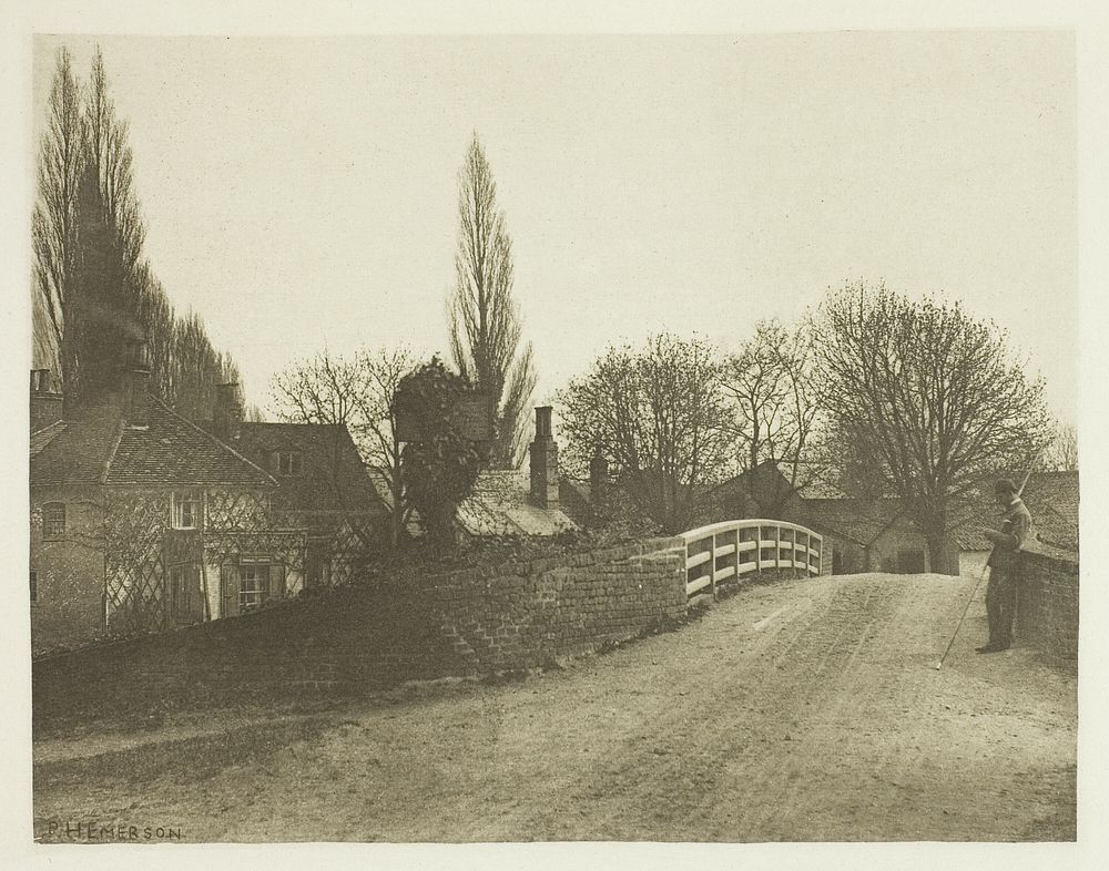 The Crown Inn, Borxbourne by Peter Henry Emerson