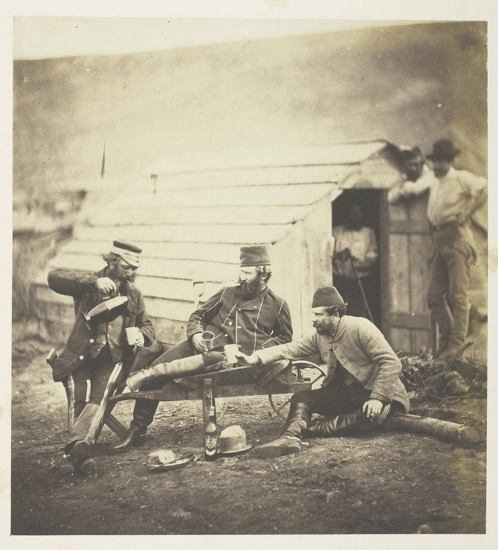 Hardships in the Camp by Roger Fenton