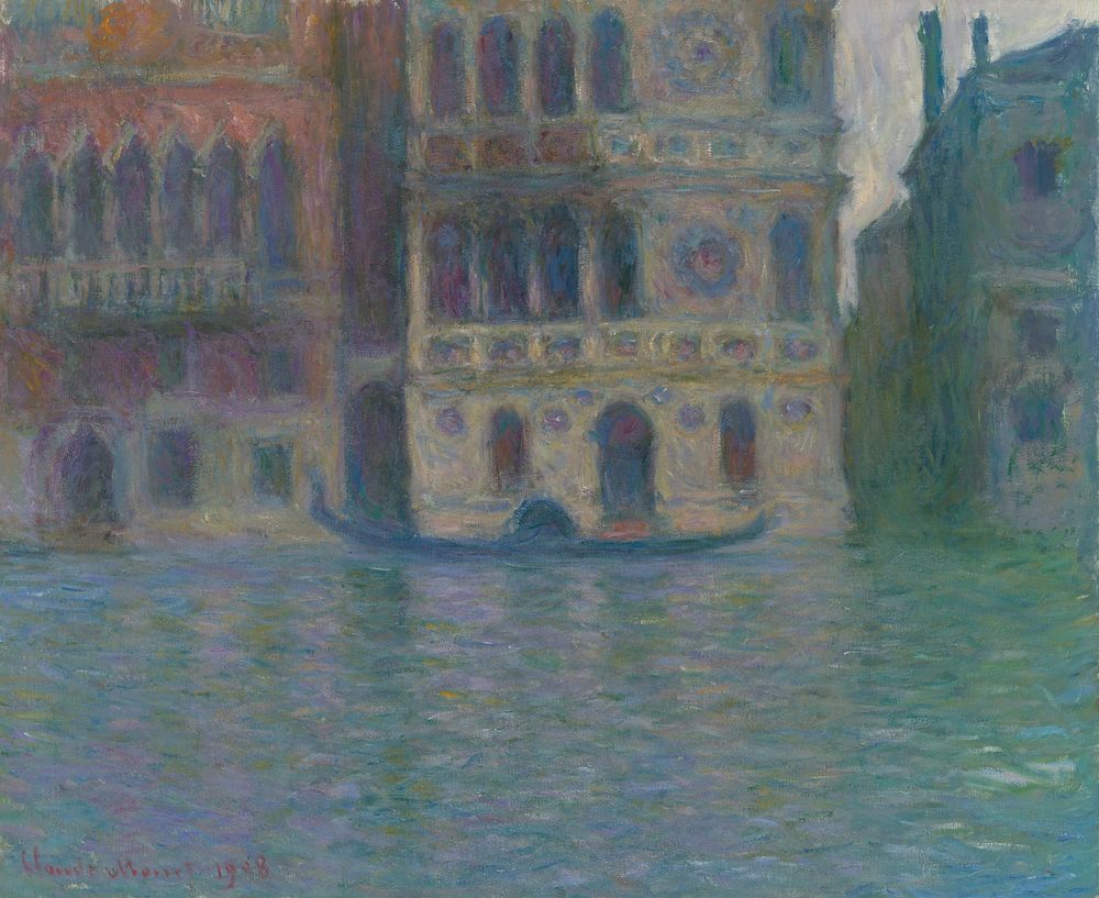 Venice, Palazzo Dario by Claude Monet