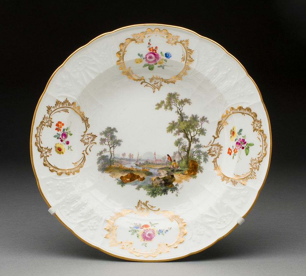 Soup Plate by Meissen Porcelain Manufactory (Manufacturer)