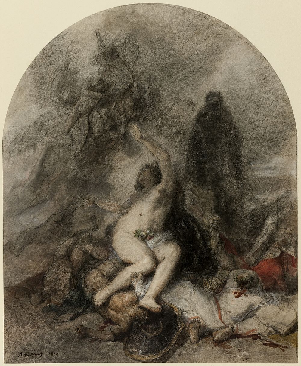 Allegory of War by Clement Auguste Andrieux