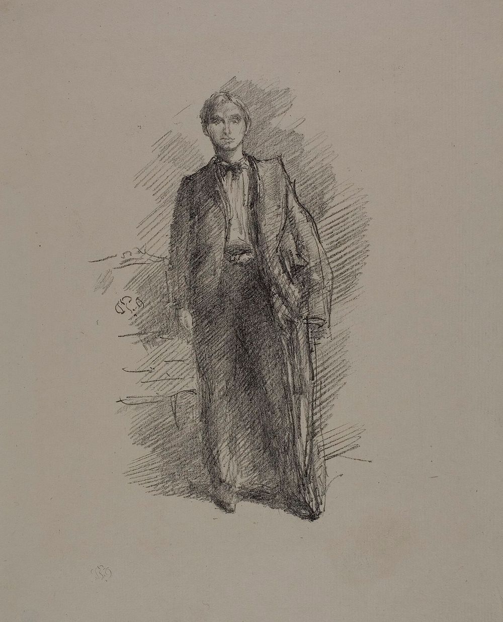 Portrait Study: Mr. Herbert C. Pollitt by James McNeill Whistler