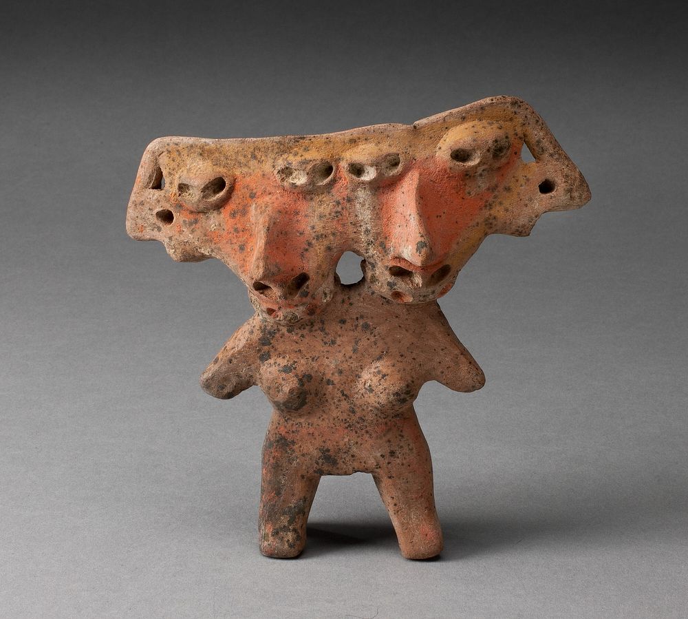 Female Figure with Two Joined Heads by Michoacan