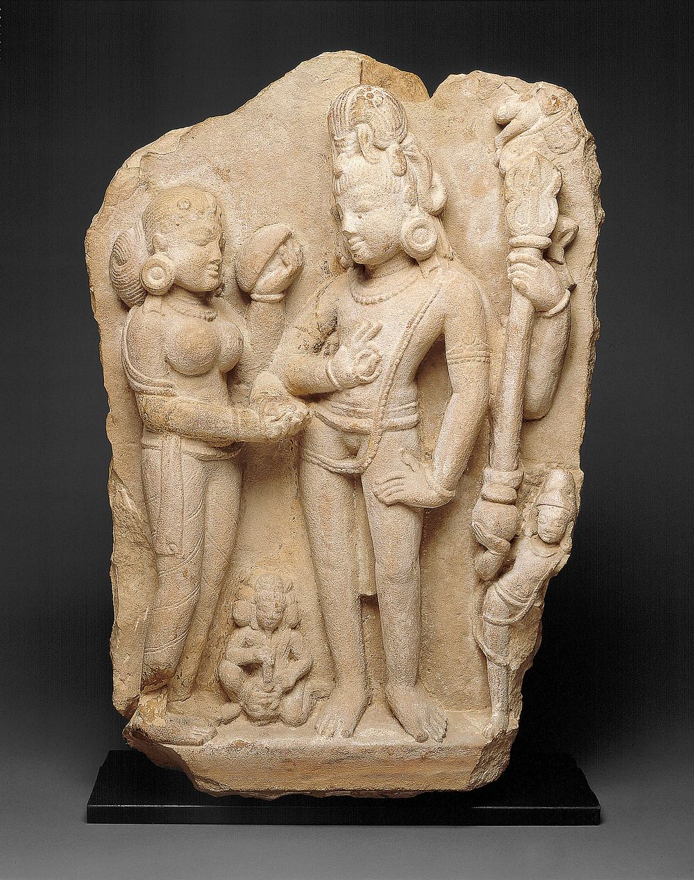 Marriage of God Shiva with Goddess Parvati (Kalyanasundara)