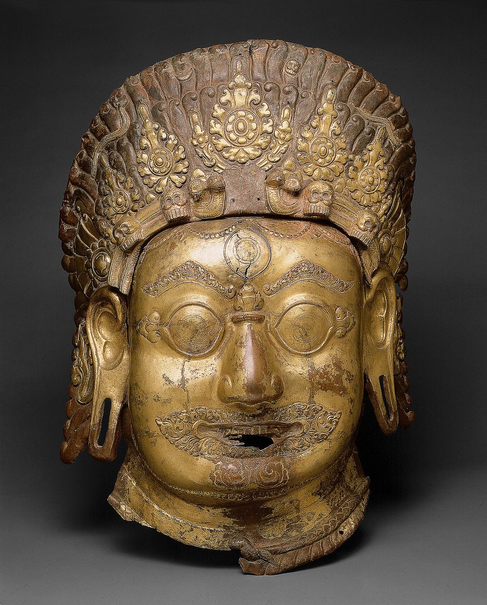 Head of Bhairava, A Horrific Form of God Shiva