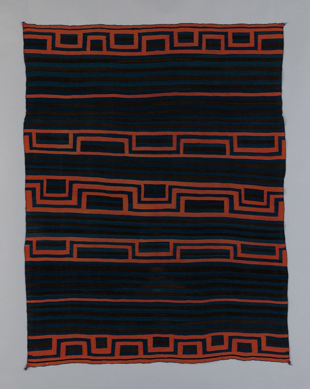 Moqui-Style Sarape by Navajo (Diné)