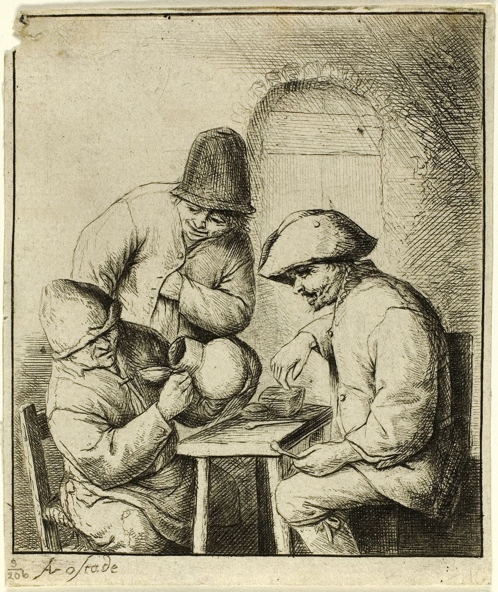 The Empty Jug by Adriaen van Ostade