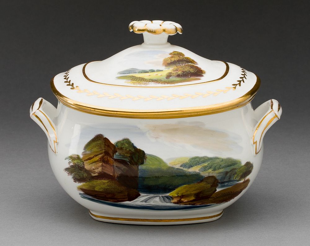 Sugar Bowl with Cover by Wedgwood Manufactory (Manufacturer)