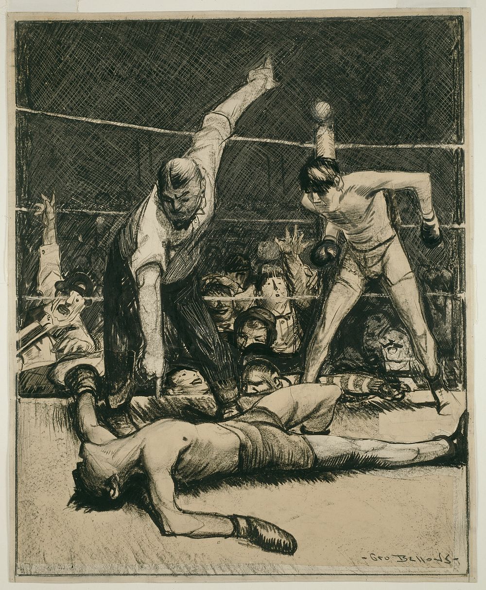 Counted Out by George Wesley Bellows