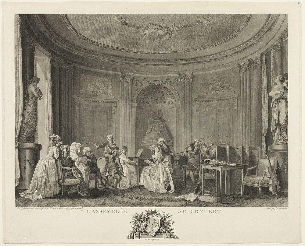 The Concert by François Dequevauviller