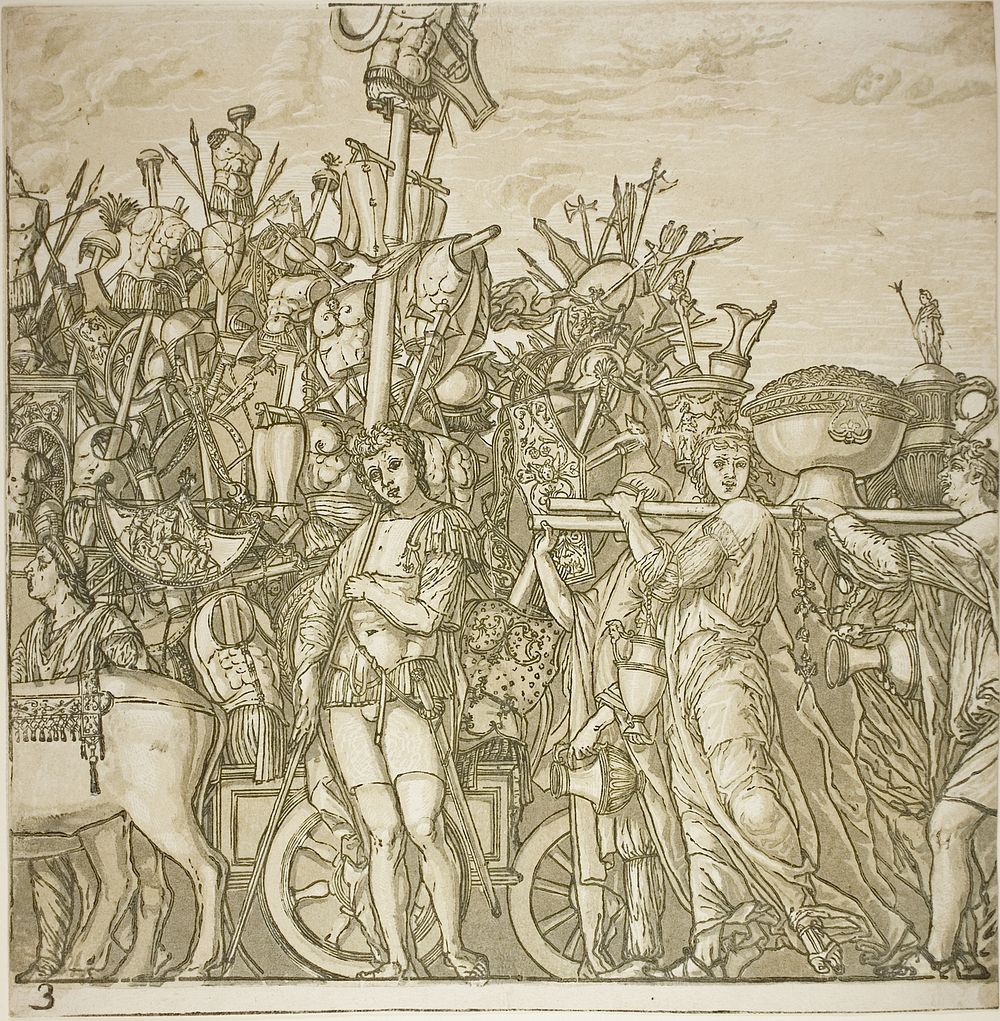 Triumph of Caesar by Andrea Andreani