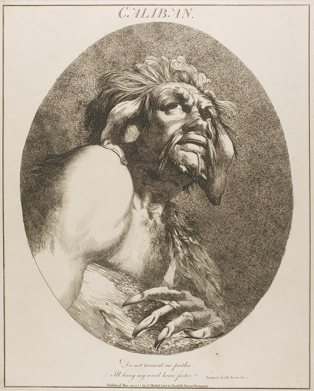 Caliban by John Hamilton Mortimer