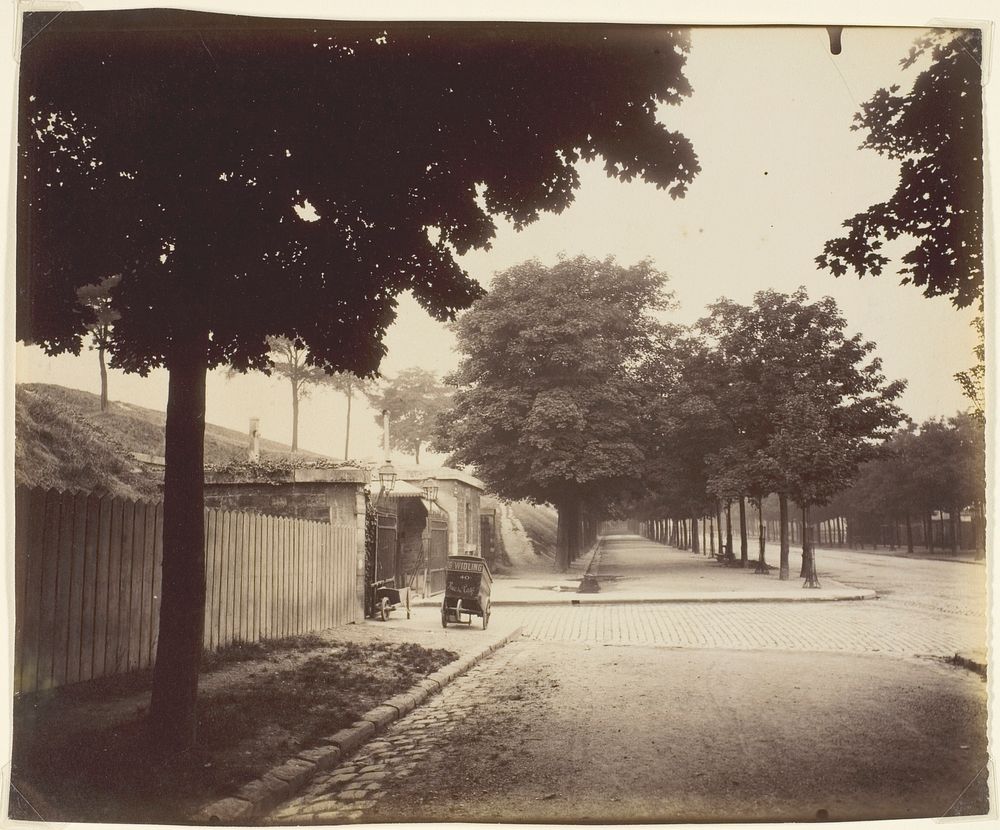 Porte de Gentilly, Bd Kellermann by Jean-Eugène-Auguste Atget