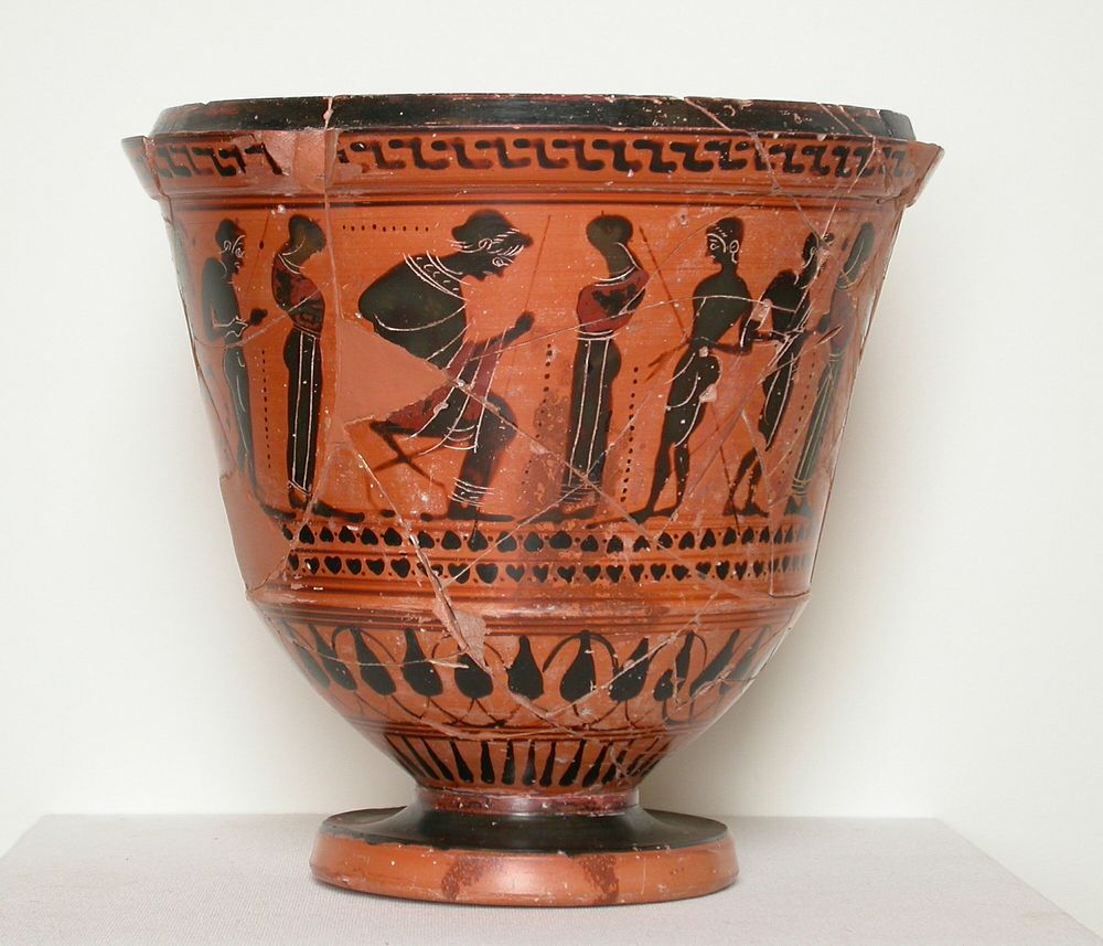Pyxis (Container for Personal Objects) by Ancient Greek
