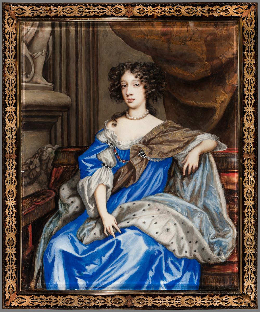 Portrait of Mary of Modena by Nicholas Dixon