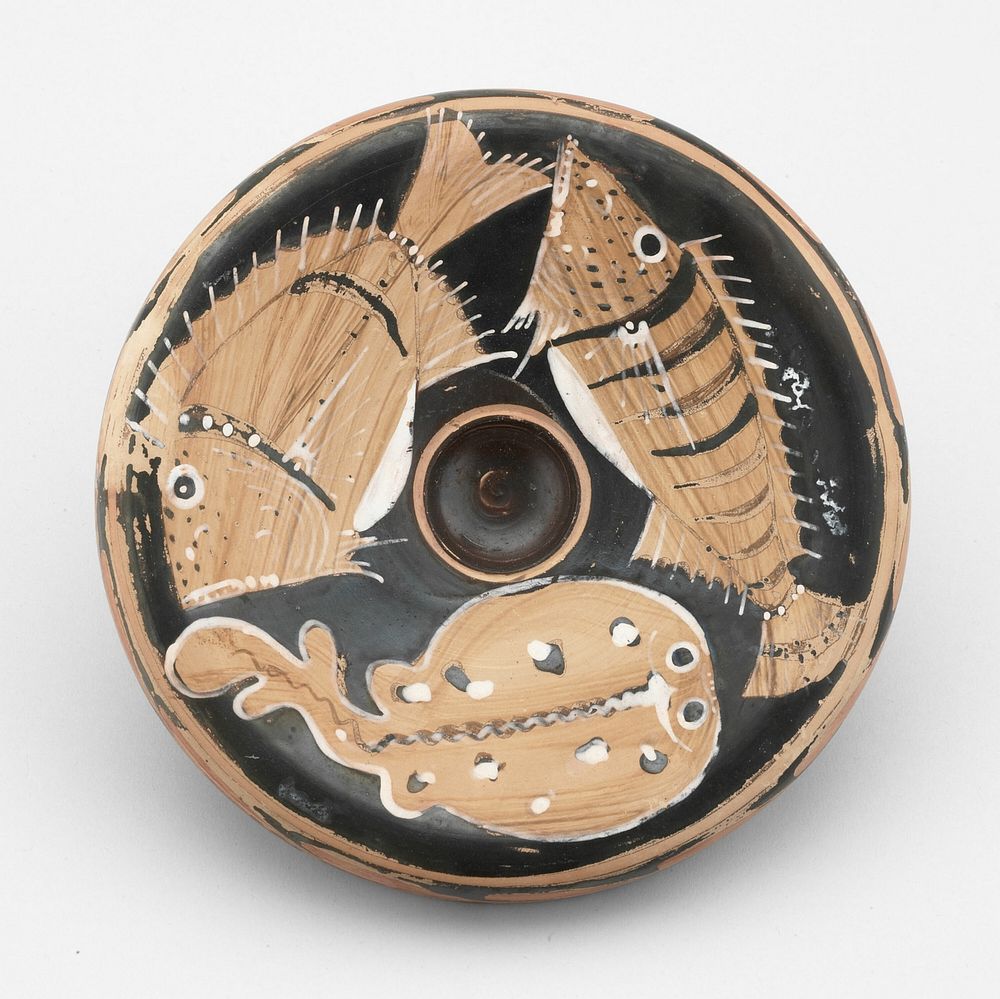 Fish Plate by Ancient Greek