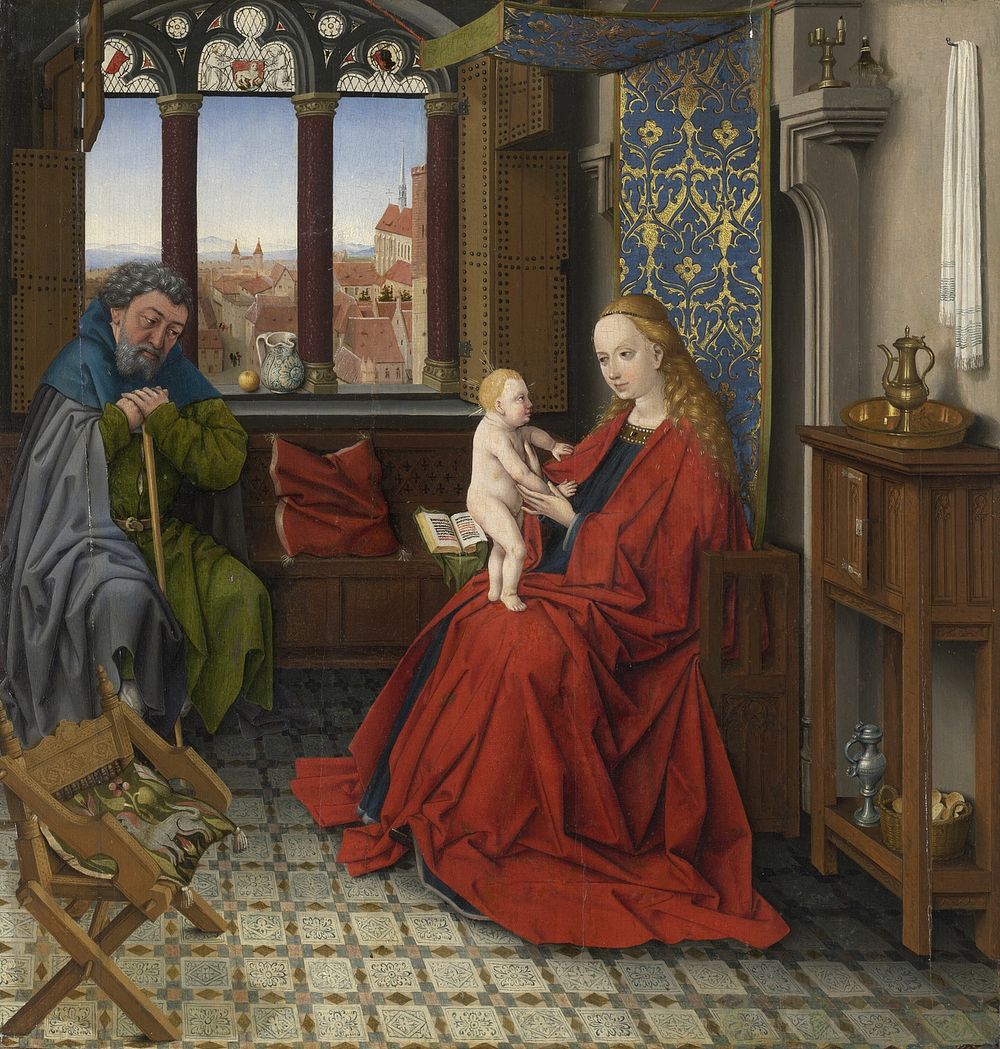 Holy Family by German School