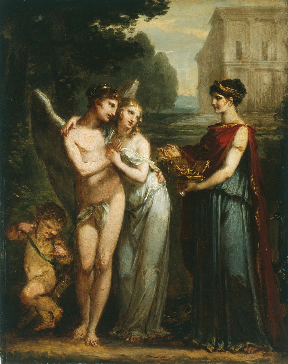 Innocence Prefers Love to Riches by Pierre Paul Prud'hon