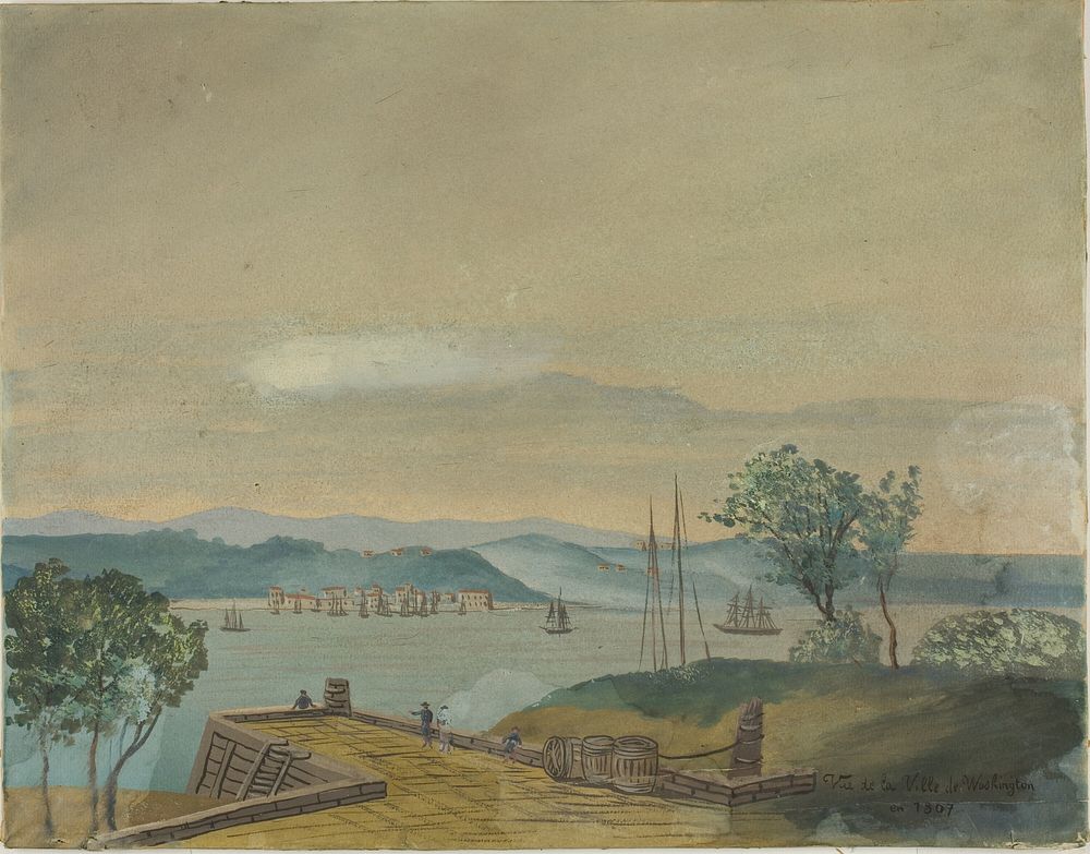View of the City of Washington in 1807