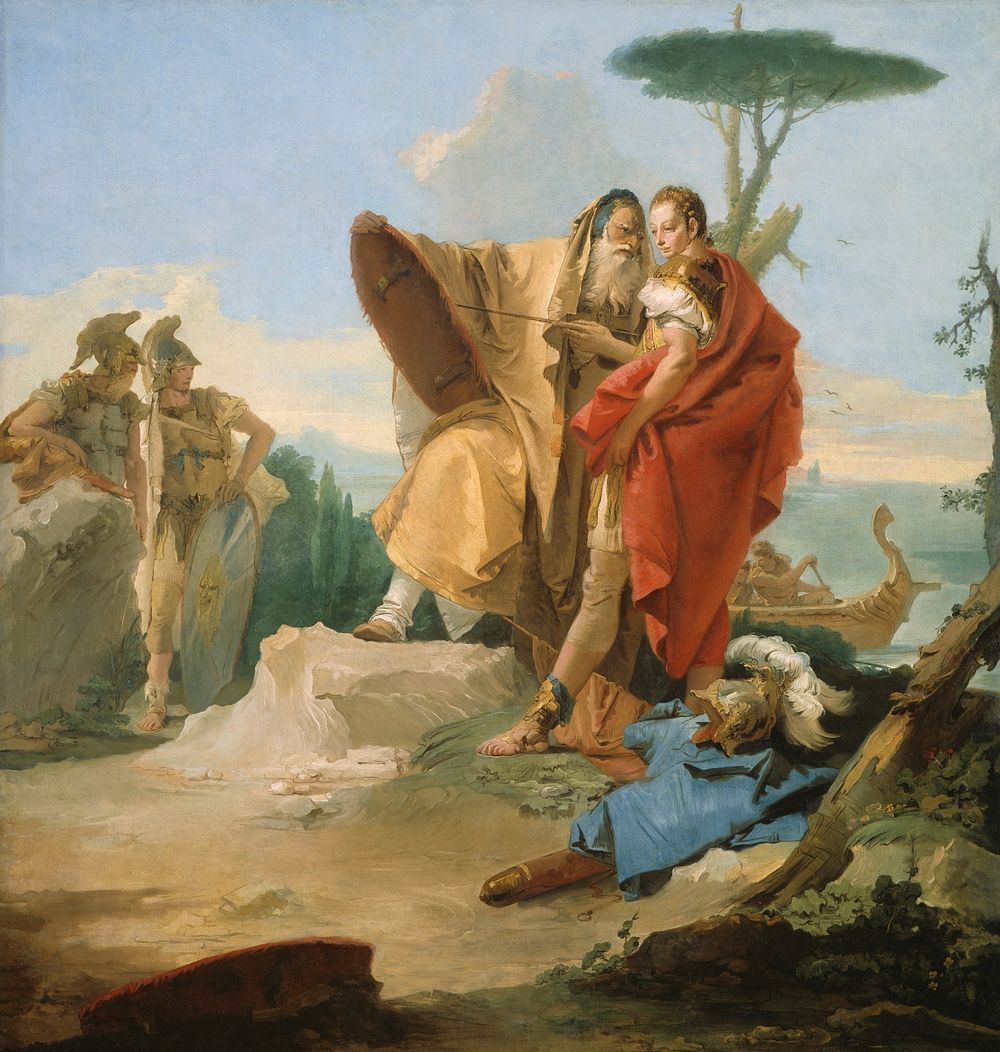 Rinaldo and the Magus of Ascalon by Giambattista Tiepolo