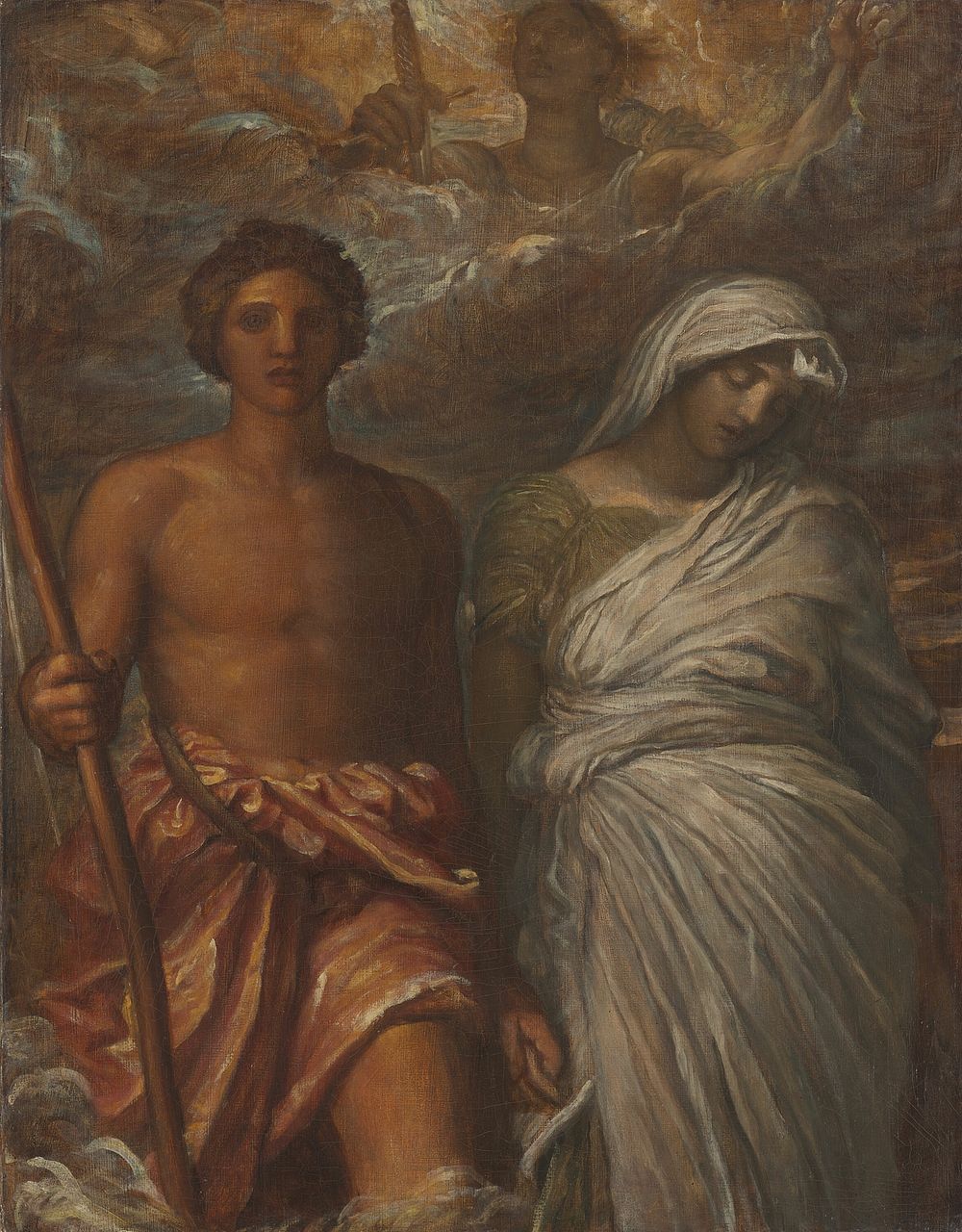 Time, Death and Judgment by George Frederick Watts