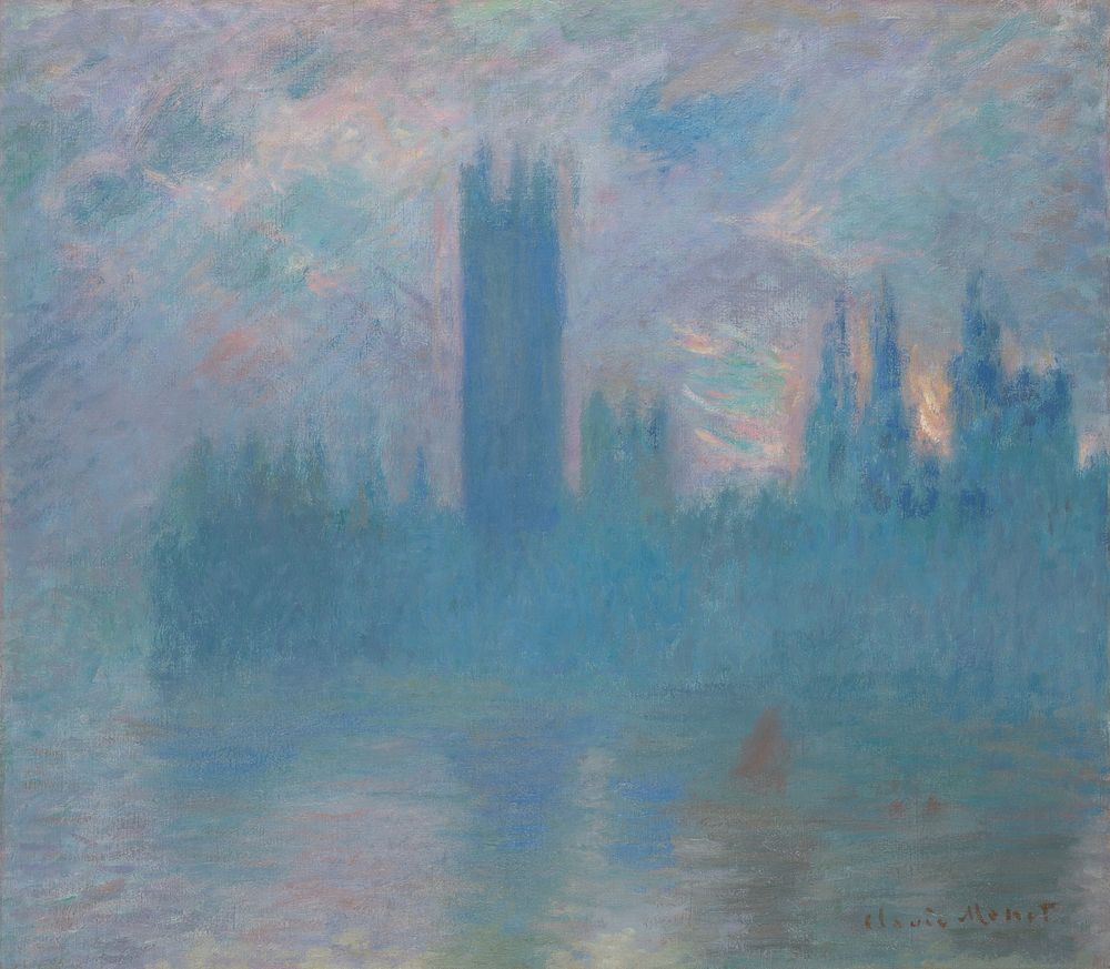 Houses of Parliament, London by Claude Monet