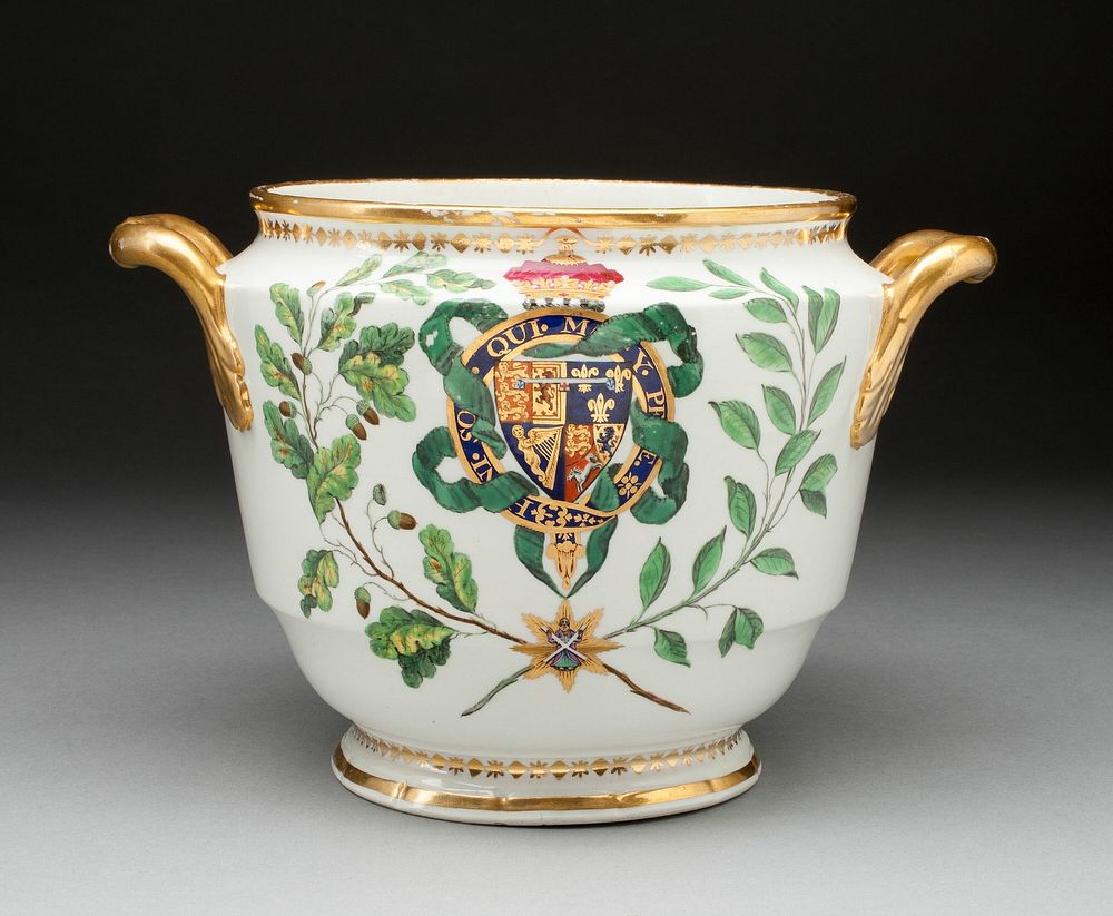 Wine Cooler from the Duke of Clarence Service by Worcester Porcelain Factory (Manufacturer)