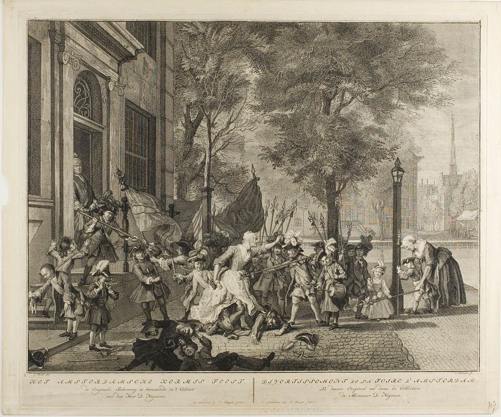 The Boys of Amsterdam by Jacobus Houbraken