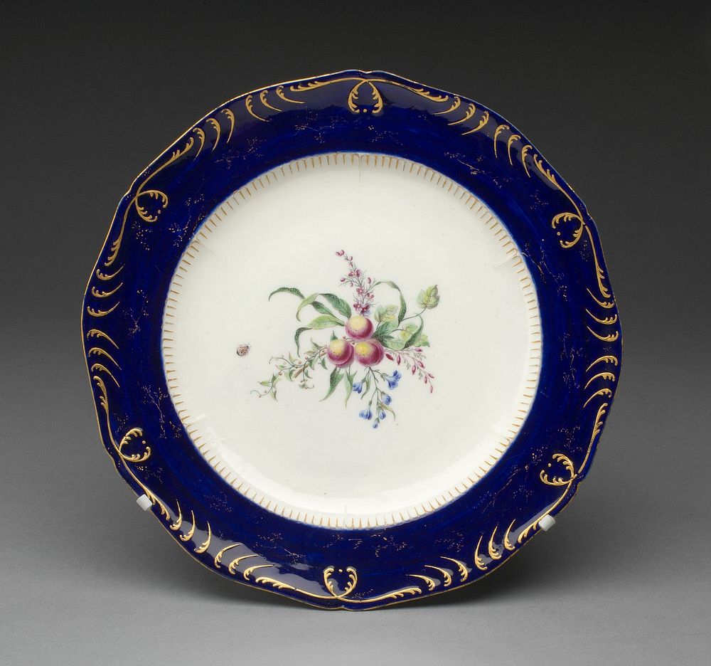 Plate by Manufacture de porcelaine de Vincennes (Manufacturer)