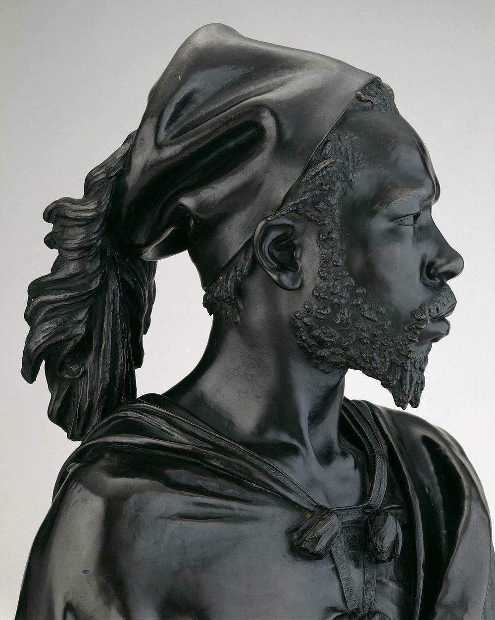 Bust of Said Abdullah of the Darfour People by Charles Henri Joseph Cordier