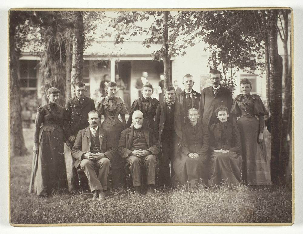 Untitled (Group Portrait of Twelve) by Unknown