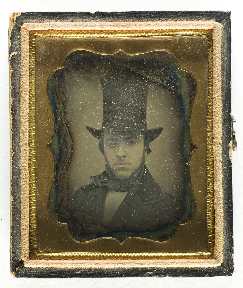 Untitled (Man in Top Hat) by Unknown