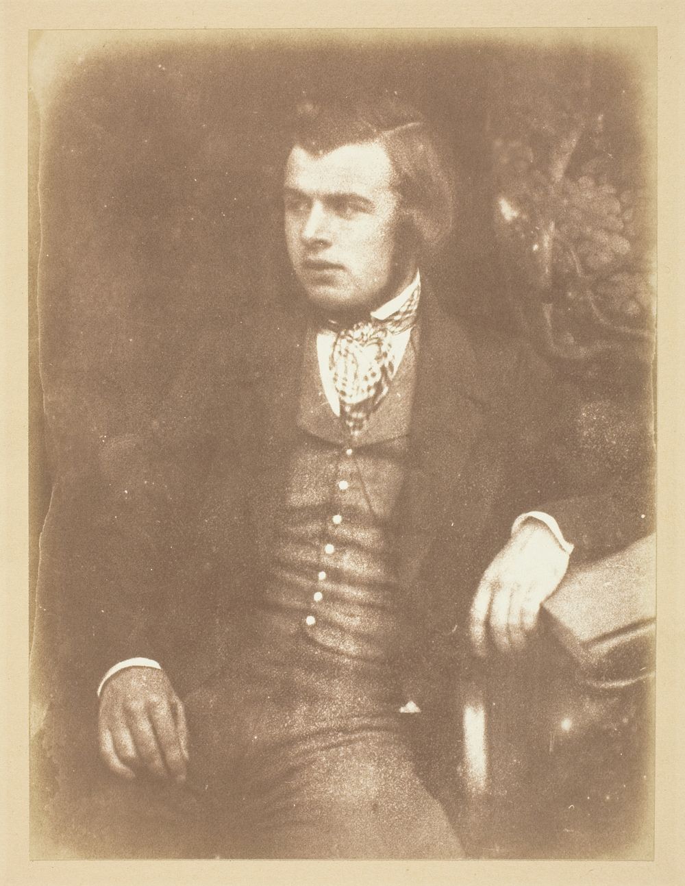 Mr. Brodie, RSA, August 25, 1845, Sculptor, Lived in Cornwell St. by David Octavius Hill