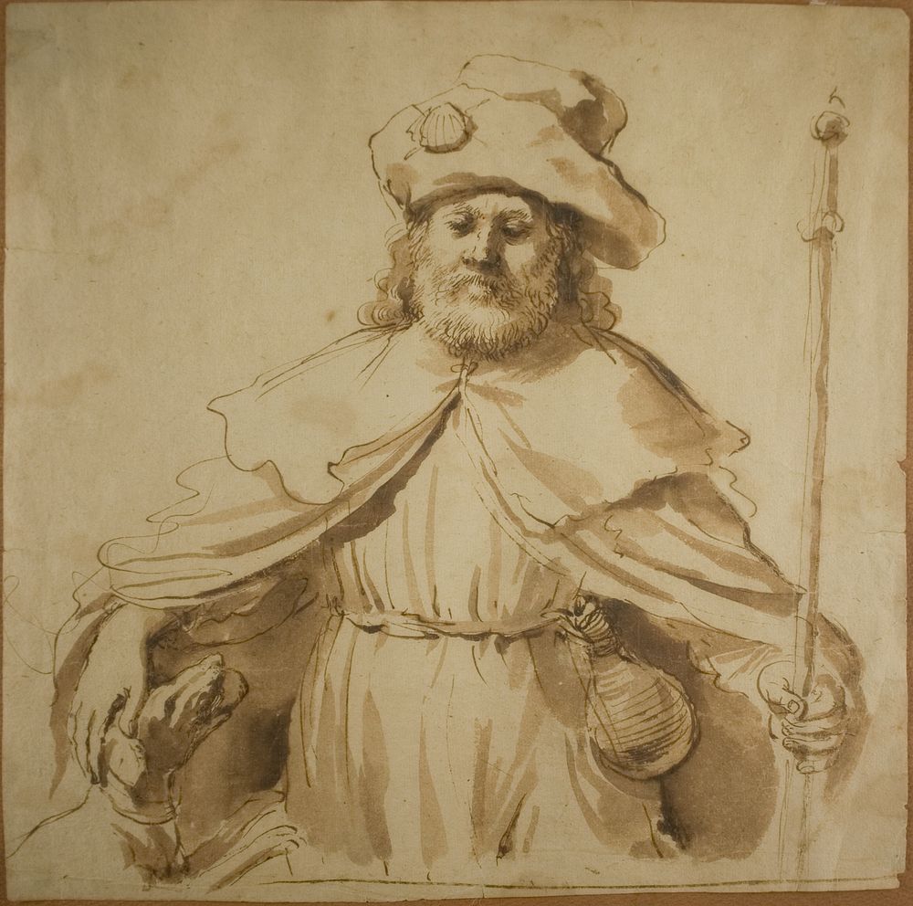 Saint Roch by Guercino