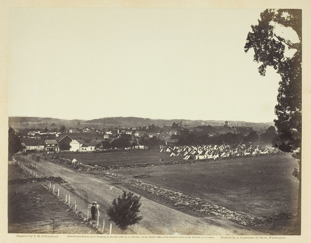 Gettysburg, Pennsylvania by Timothy O'Sullivan